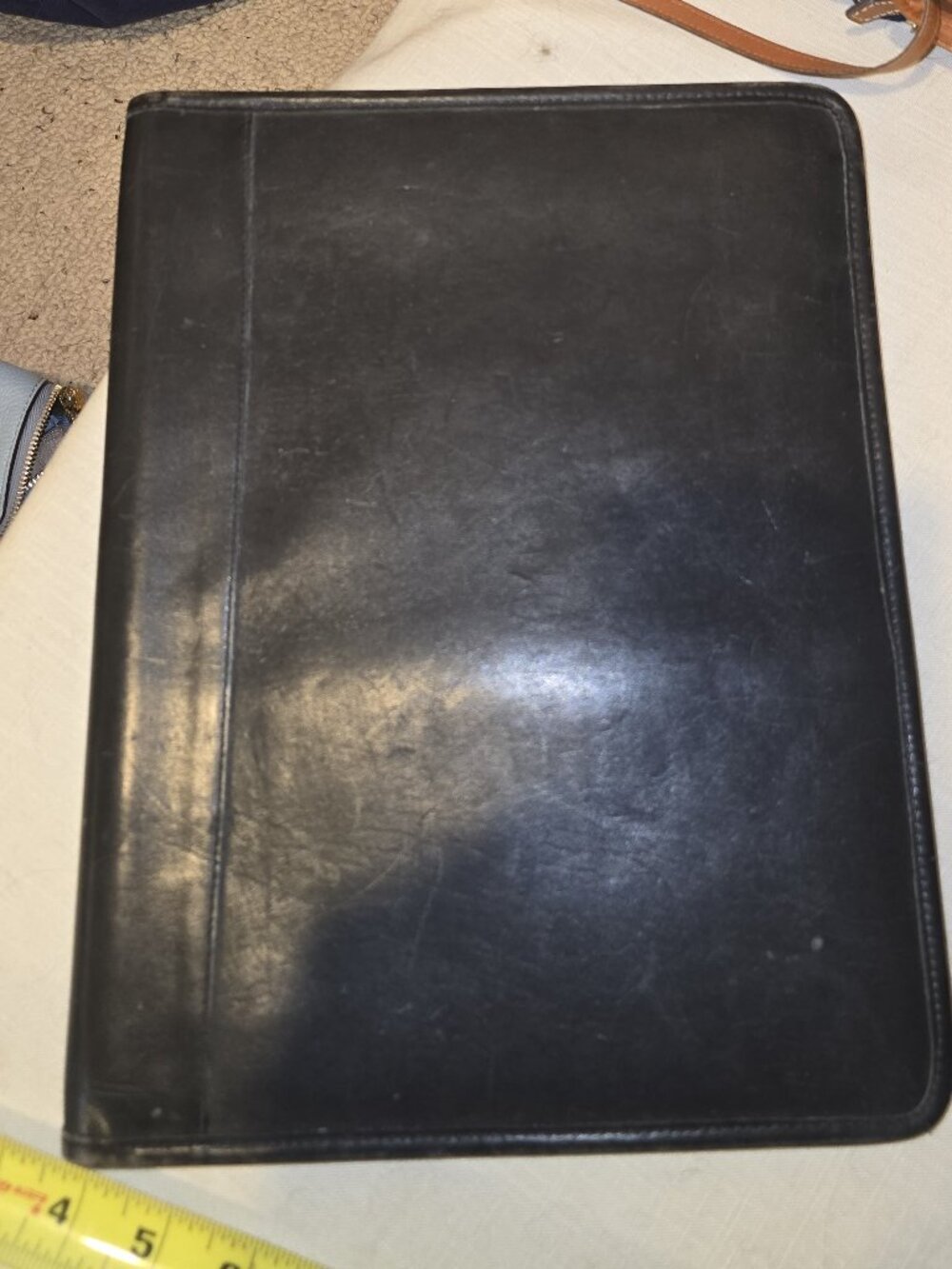 Coach Vintage leather document portfolio